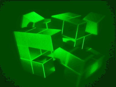 Bull Cube hologram